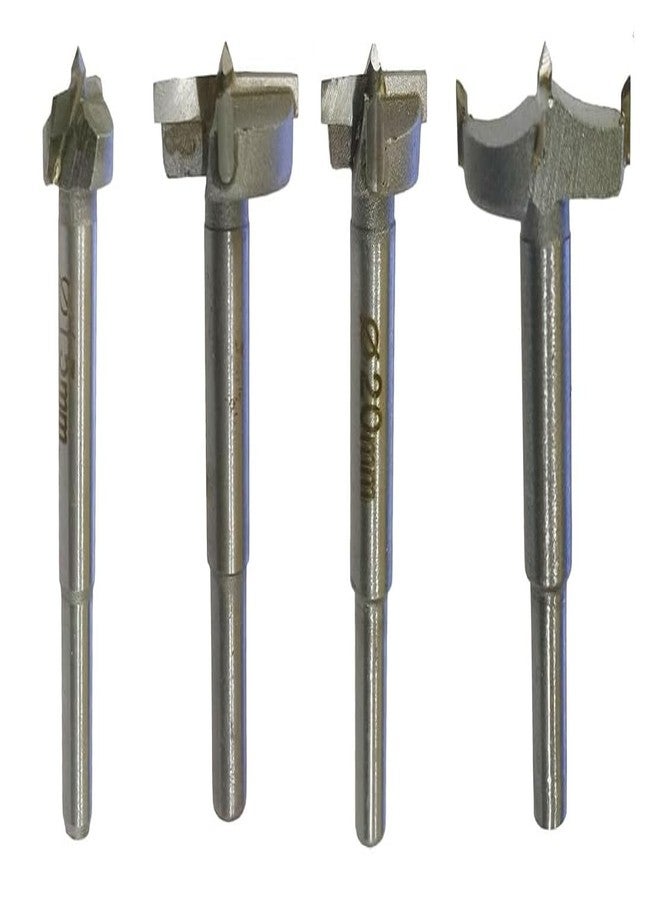 Inditrust مثقاب فورستنر ذو رأس كربيد من إنديتراست لحفر مفصلات الخشب (مجموعة 15 مم، 20 مم، 30 مم، 35 مم) - Image 1